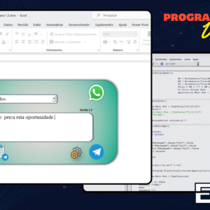 (Produto) Planilha Excel para Envio de Mensagens WhatsApp Web