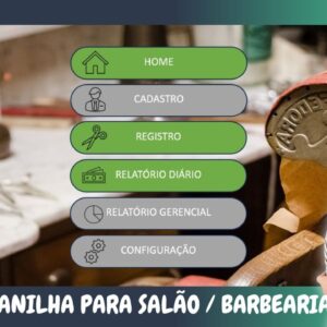(Produto) Planilha para Controle de Salão de Beleza / Barbearia