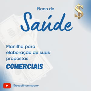 (Produto) Planilha Plano de Saúde