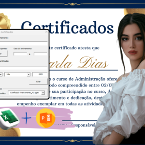Planilha Certificados de Treinamentos