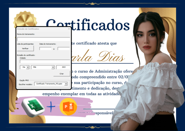 Planilha Certificados de Treinamentos